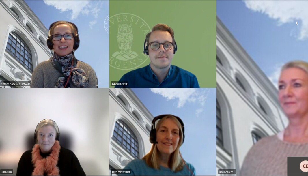 Smittesporingsteamet ved Studieavdelingen har en sentral rolle når UiB sporer smitte i samarbeid med Bergen kommune Smittesporingsteamet ved Studieavdelingen har en sentral rolle når UiB sporer smitte i samarbeid med Bergen kommune