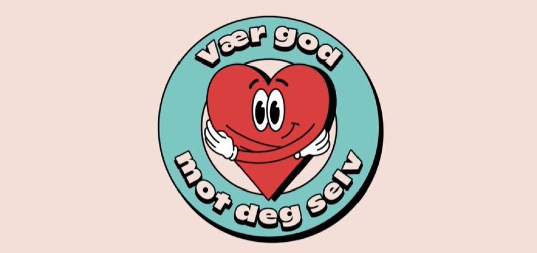 Logo: Vær god mot deg selv Logo: Vær god mot deg selv