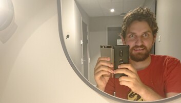 Matias Grøttum fikk korona og ble isolert på koronahotellet på Danmarksplass. Matias Grøttum fikk korona og ble isolert på koronahotellet på Danmarksplass.
