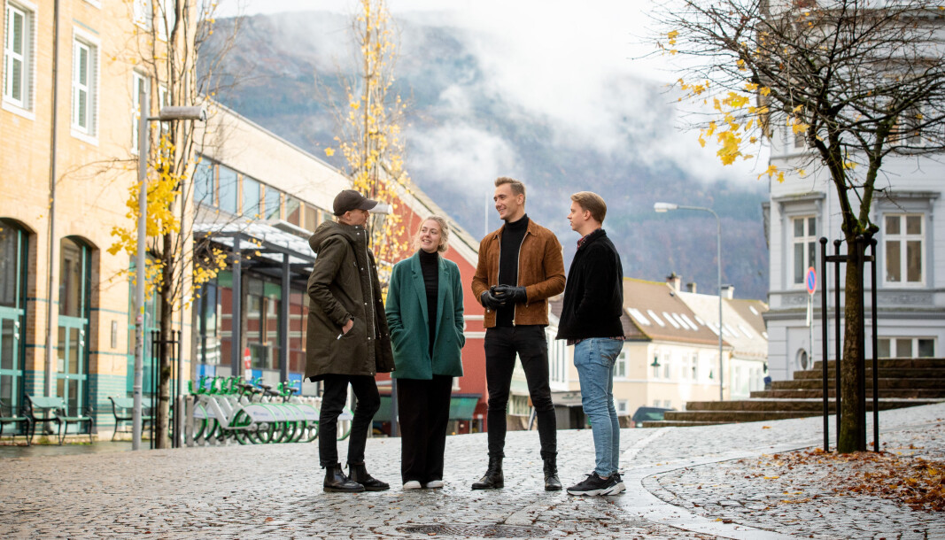 Det er ønskelig at campus er så åpent som mulig for studentene denne våren. Bildet er fra 2019. Det er ønskelig at campus er så åpent som mulig for studentene denne våren. Bildet er fra 2019.