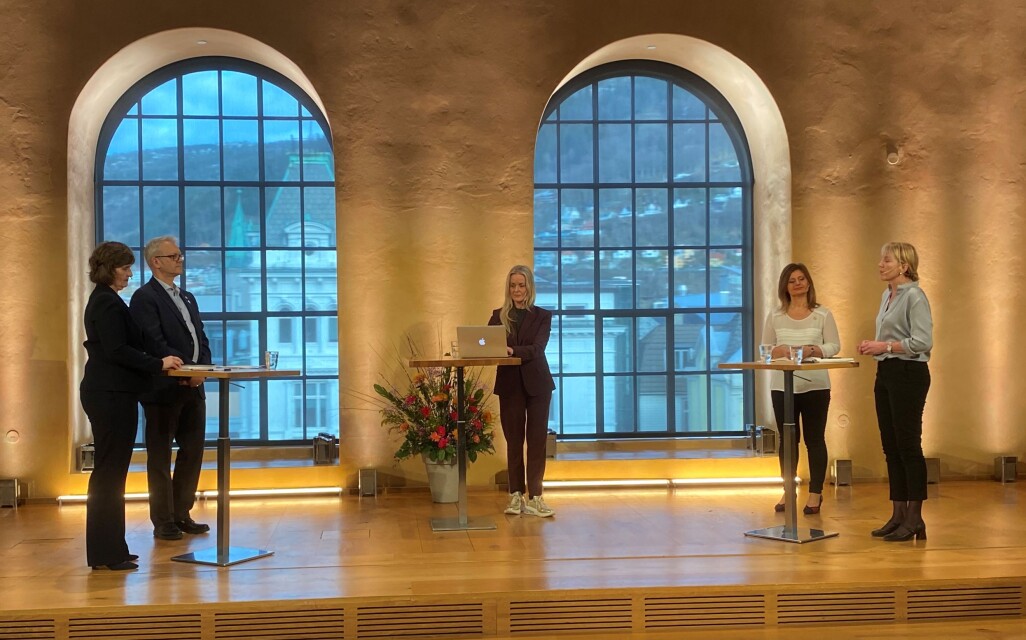 Det ble gjort opptak av debatten 17. februar, som sendes 19. februar. Det ble gjort opptak av debatten 17. februar, som sendes 19. februar.