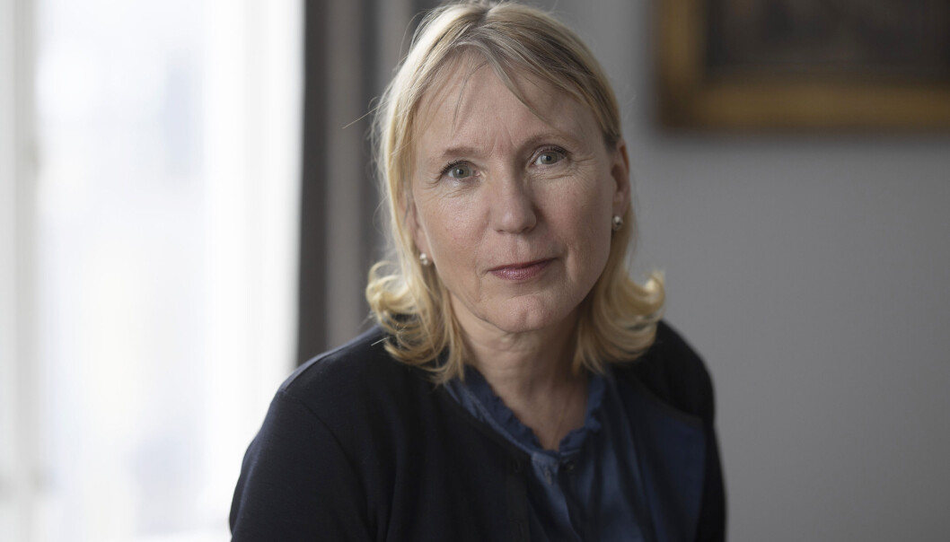 Rektor og rektorkandidat Margareth Hagen. Rektor og rektorkandidat Margareth Hagen.