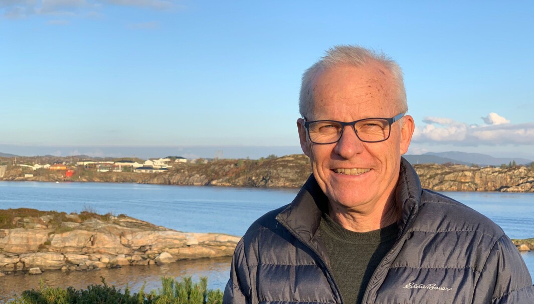 Professor Jarle Eid er spent på rektorvalget. Her på Askøy der han bor. Professor Jarle Eid er spent på rektorvalget. Her på Askøy der han bor.