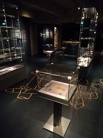 Diplomet utstilt i Bryggens Museums lokaler. Diplomet utstilt i Bryggens Museums lokaler.