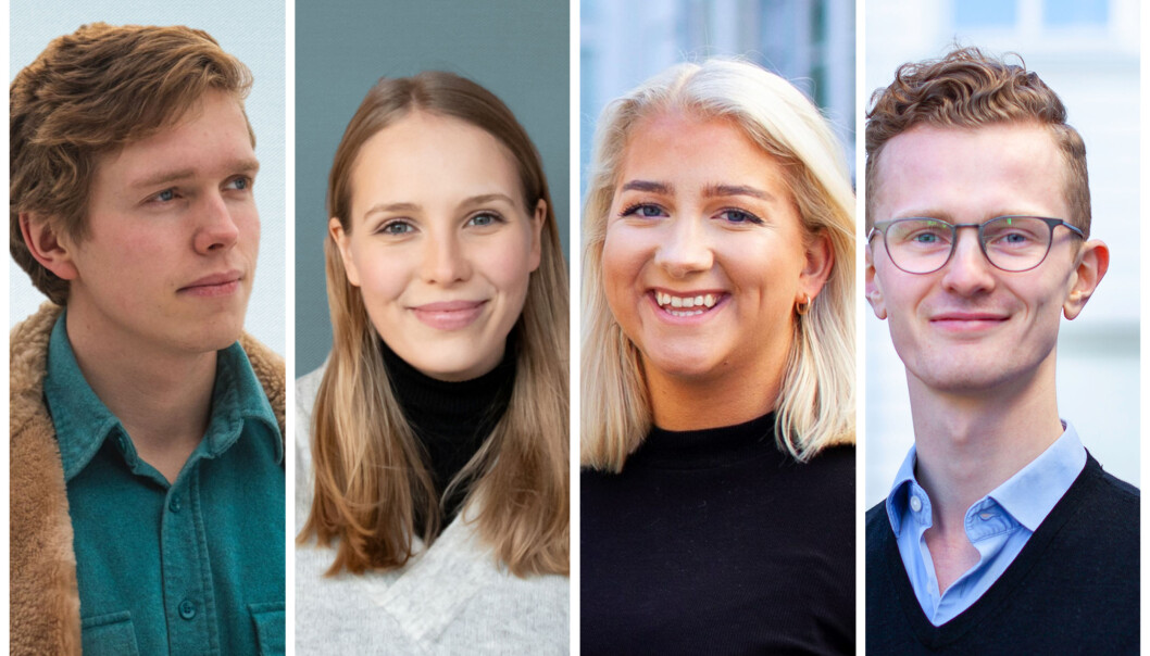 Gard, Cora, Sandra og Kristoffer er noen av kandidatene som stiller til valg. Gard, Cora, Sandra og Kristoffer er noen av kandidatene som stiller til valg.