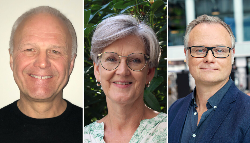 Knut Helland, Anne Lise Fimreite og Bjørn Enge Bertelsen Knut Helland, Anne Lise Fimreite og Bjørn Enge Bertelsen