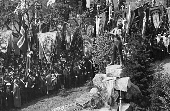 Nasjonaldagen i 1901 var en stor fest for Ole Bull og Bergen!