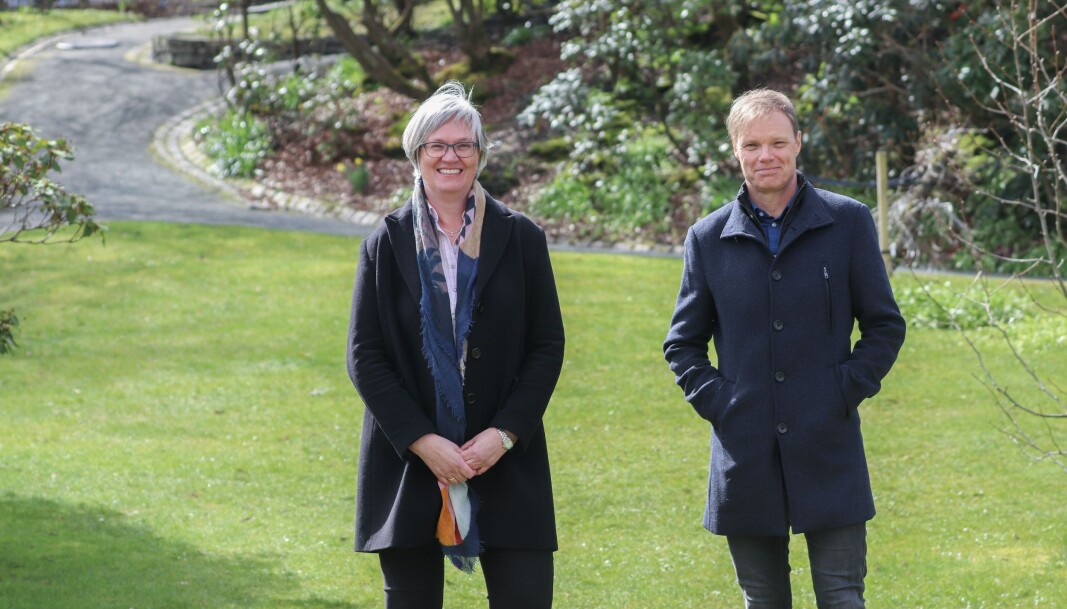 Kristin Strømsnes og Asbjørn Grønstad Kristin Strømsnes og Asbjørn Grønstad