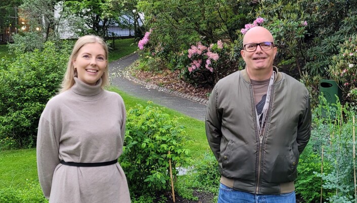 Miljøkoordinator Helene Wiken og overingeniør Steinar Sundberg Miljøkoordinator Helene Wiken og overingeniør Steinar Sundberg