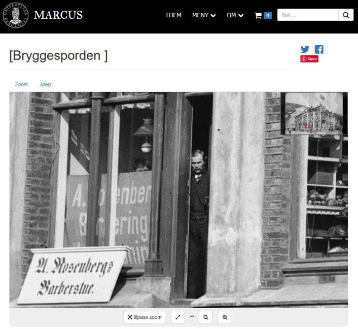 Det store fleirtalet av bilde i Marcus har såkalla deepzoom-funksjon, som gjer at ein kan zoome inn på detaljar i bildet. Slik ser bildet ut med maksimalt utsnitt. Skjermdump frå www.marcus.uib.no Det store fleirtalet av bilde i Marcus har såkalla deepzoom-funksjon, som gjer at ein kan zoome inn på detaljar i bildet. Slik ser bildet ut med maksimalt utsnitt. Skjermdump frå www.marcus.uib.no