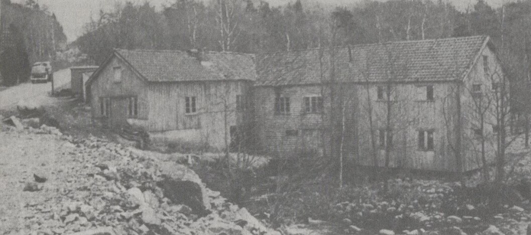 Herdal mølle frø før rivinga i 1974. Herdal mølle frø før rivinga i 1974.