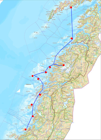 Leka-Vågakallen, en rute gjennom Helgelandskysten illustrert med bilder fra Billedsamlingen. Leka-Vågakallen, en rute gjennom Helgelandskysten illustrert med bilder fra Billedsamlingen.