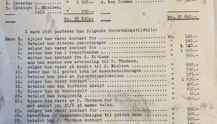 Eksamensoppgaven er en realskoleeksamen fra 1947. Eksamensoppgaven er en realskoleeksamen fra 1947.