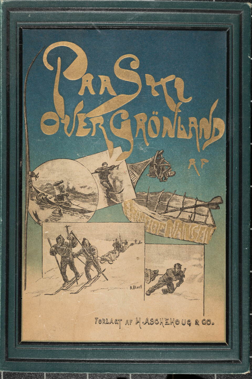 Nansens utferdstrang var stor, og i 1888, rett etter å ha disputert over nervesystemet hos primitive dyr, krysset han Grønland fra øst til vest. I etterkant skrev han blant annet boken På ski over Grønland.