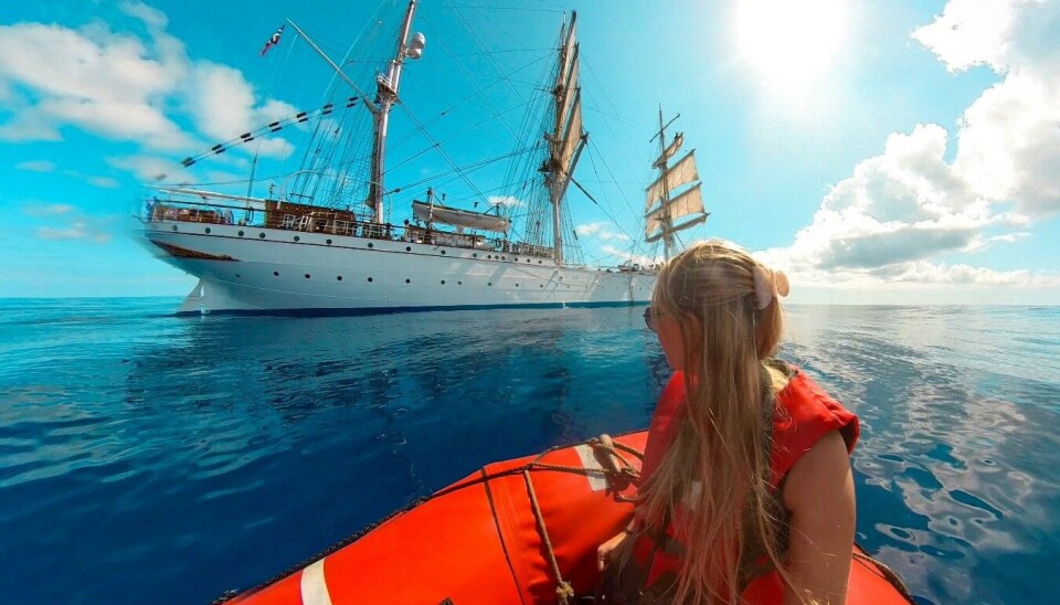 Masterstudent ved UiB, Ingrid Woollberg, mønstret akkurat av på Las Palmas. Nå fortsetter ferden til Karibia. Masterstudent ved UiB, Ingrid Woollberg, mønstret akkurat av på Las Palmas. Nå fortsetter ferden til Karibia.