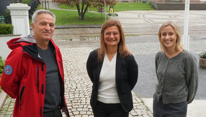 Harald Åge Sæthre, Pinar Heggernes og Mia Milde Harald Åge Sæthre, Pinar Heggernes og Mia Milde