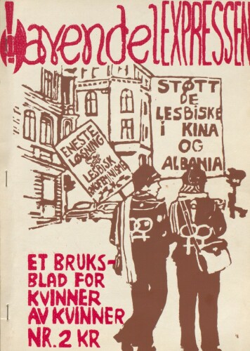 Forside Lavendelexpressen nr. 2. Forside Lavendelexpressen nr. 2.