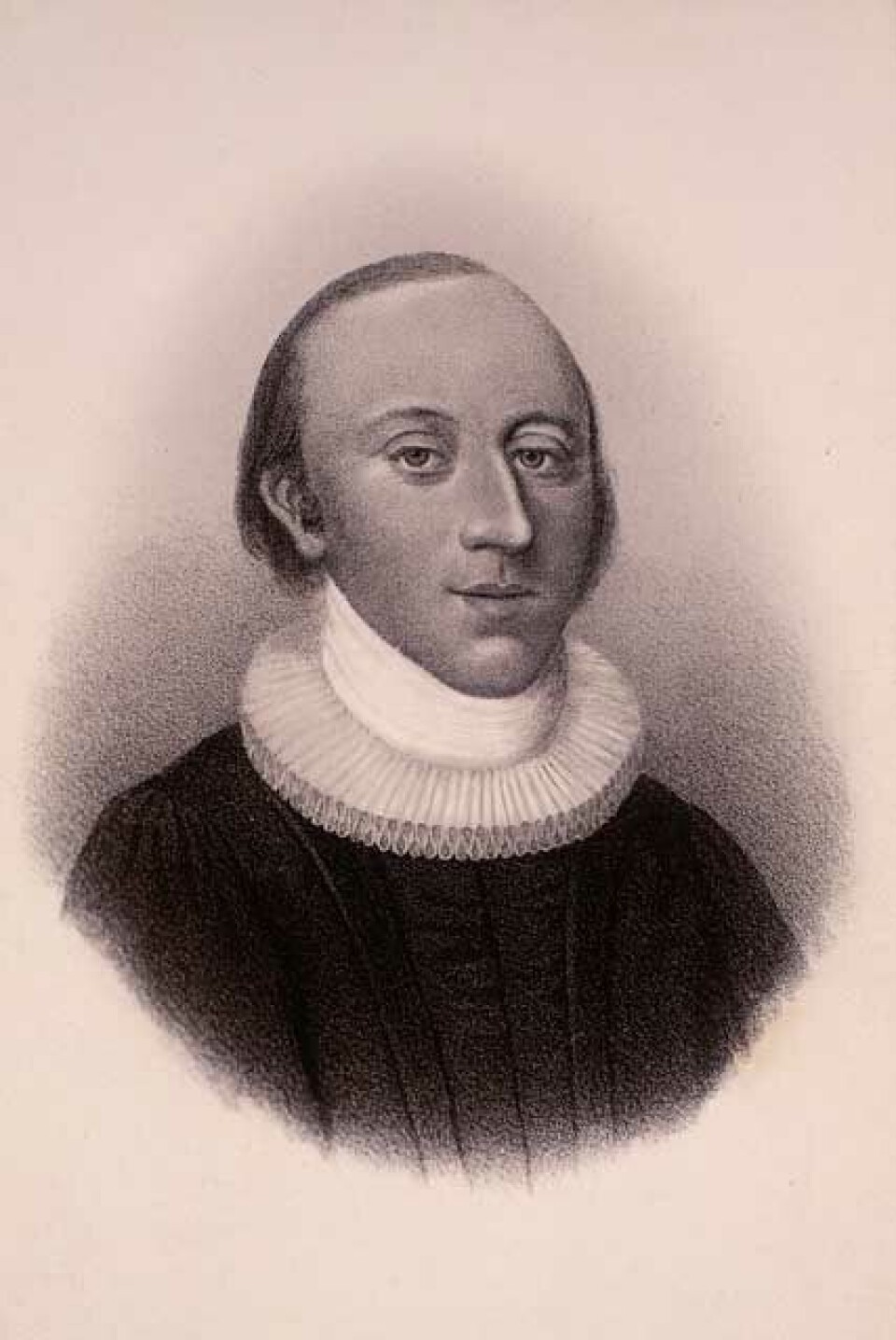Det fantes ikke noe offisielt reglement for kirkeinnvielser da Nykirken ble innviet. Dette ble først utformet av Claus Pavels (bilde) og utgitt i 1818. Kilde: Andreas Mathias Anderssen.