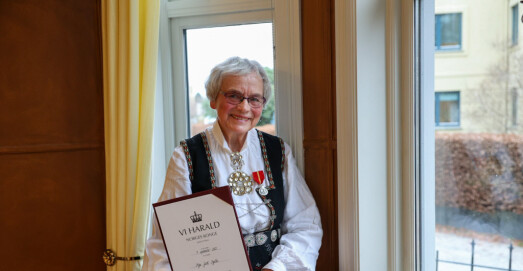 Professor emerita Olga Dysthe er tildelt Kongens fortjenstmedalje