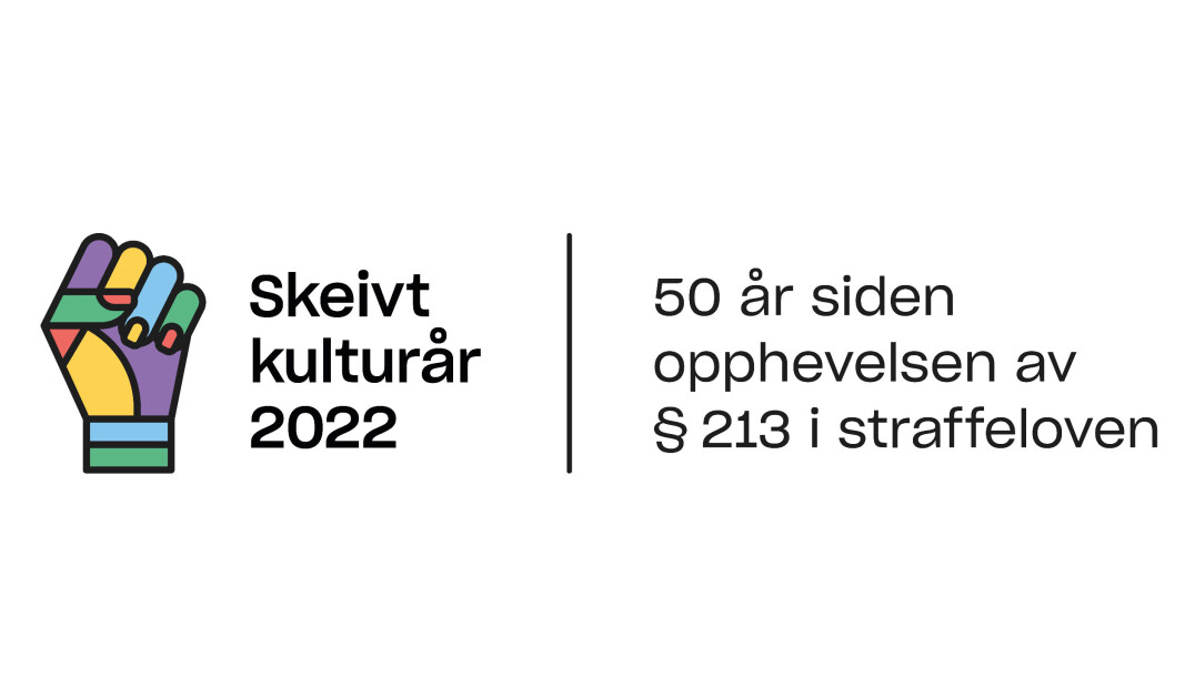 Logoen til Skeivt Kulturår 2022. Logoen til Skeivt Kulturår 2022.