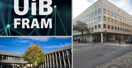 UiB FRAM-piloter i gang ved tre institutter UiB FRAM-piloter i gang ved tre institutter