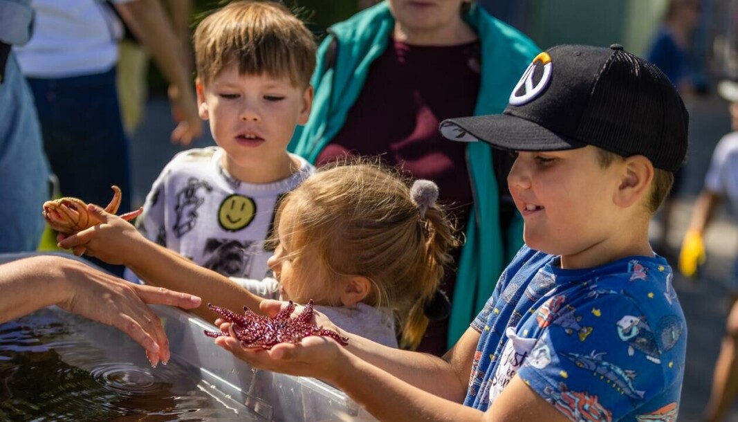 Alle vil finne noe - fra alle fagområder - på folkefesten i april. Bildet er tatt under Passion for the ocean på Marineholmen i 2019. Alle vil finne noe - fra alle fagområder - på folkefesten i april. Bildet er tatt under Passion for the ocean på Marineholmen i 2019.