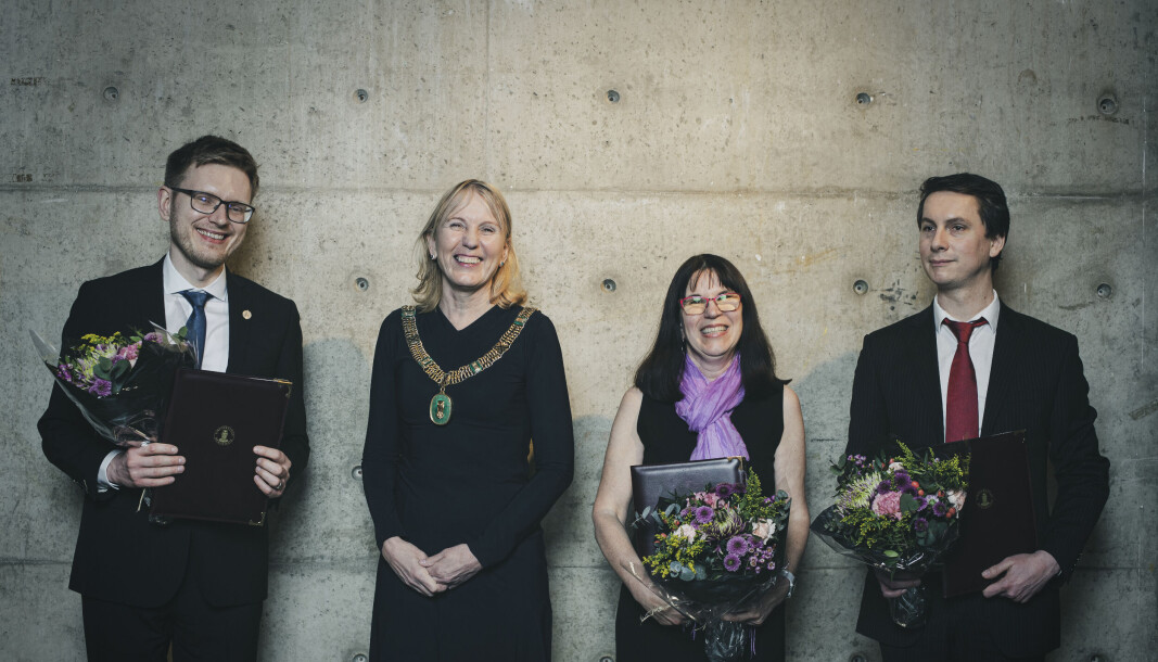 Raimondas Ibensakas, Margareth Hagen, Rebecca Cox og Marc Vaudel. Raimondas Ibensakas, Margareth Hagen, Rebecca Cox og Marc Vaudel.