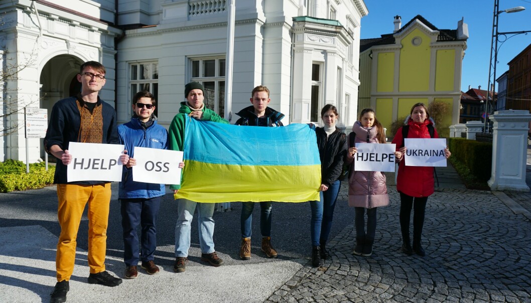 Den ukraniske studentforeningen har blitt veldig aktiv ved UiB.