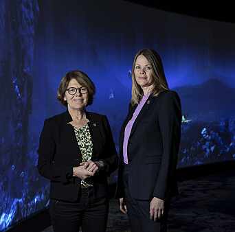 Museumsdirektør Kari Loe Hjelle og avdelingsleder og hussjef ved Universitetsmuseet Natur, Eli Kristine Økland Hausken. Museumsdirektør Kari Loe Hjelle og avdelingsleder og hussjef ved Universitetsmuseet Natur, Eli Kristine Økland Hausken.