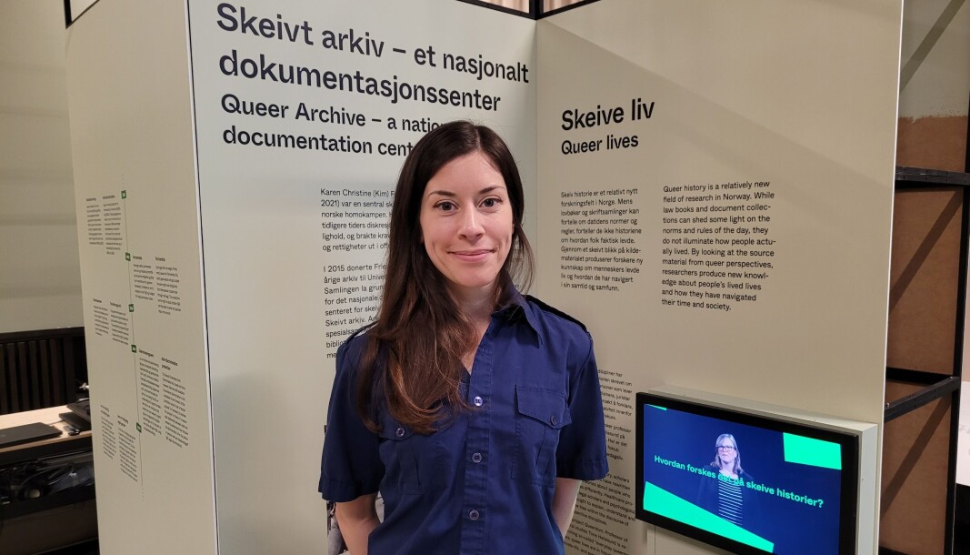 Åshild Sunde Feyling Thorsen er kurator på ustillingen Åshild Sunde Feyling Thorsen er kurator på ustillingen