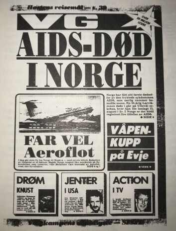 Aids ble første gang offisielt rapportert i Norge i 1983. Senere forskning har vist at de første dødsfallene fra sykdommen var flere år før.