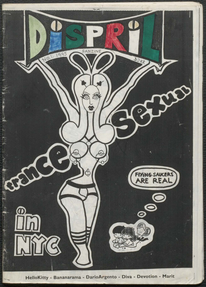 Fanzine fra 1995, laget av Thomas Persson og Morten Magnus. Fra arkivet til Reidar Engesbak, Fanzine fra 1995, laget av Thomas Persson og Morten Magnus. Fra arkivet til Reidar Engesbak,