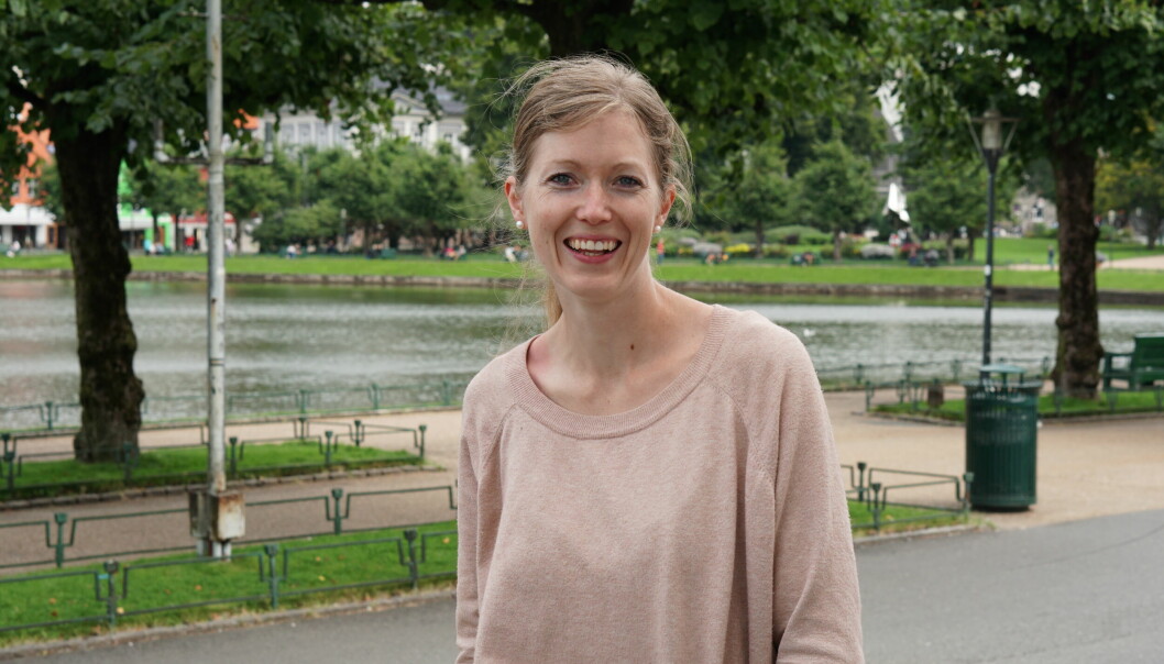 Sunniva Sørhus Eidsvåg er stipendiat på IBMP og er klar for årets Forsker Grand Prix.