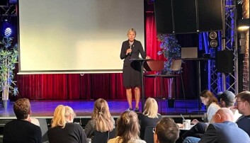 UiB-rektor Margareth Hagen kommenterte tallene på Kvarteret i Bergen like etter fremleggelsen UiB-rektor Margareth Hagen kommenterte tallene på Kvarteret i Bergen like etter fremleggelsen
