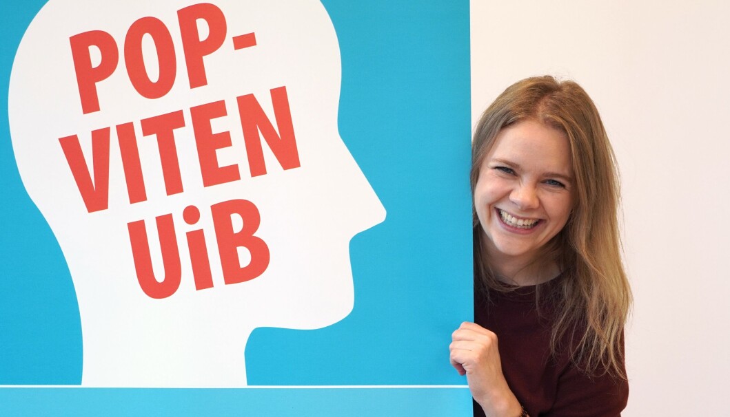 Torill Sommerfelt Ervik ved Kommunikasjonsavdelingen på UiB er programleder for Popviten. Torill Sommerfelt Ervik ved Kommunikasjonsavdelingen på UiB er programleder for Popviten.
