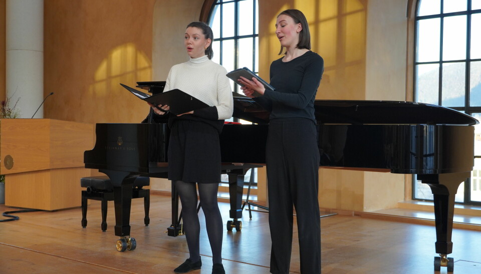 Maria Malmedal & Ingrid Reinan fra Griegakademiet