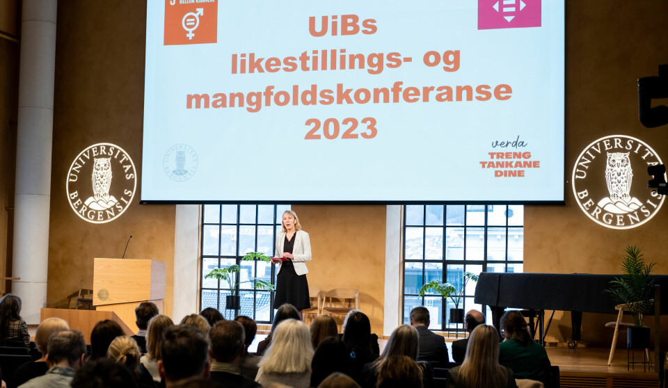– Konferansen i dag er et viktig utgangspunkt for arbeidet som ligger foran oss, sa UiB-rektor Margareth Hagen under åpningstalen.