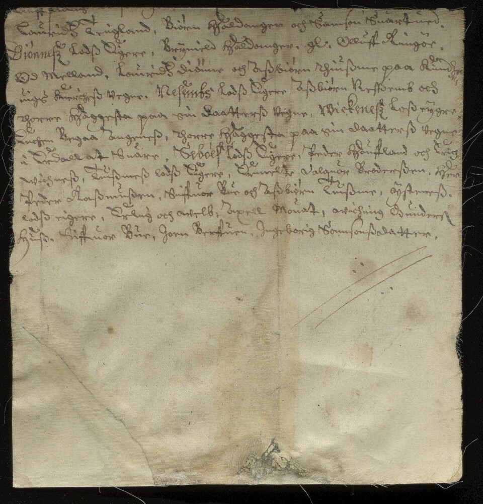 Diplom datert 1655, 18. juni. Bergenhus.