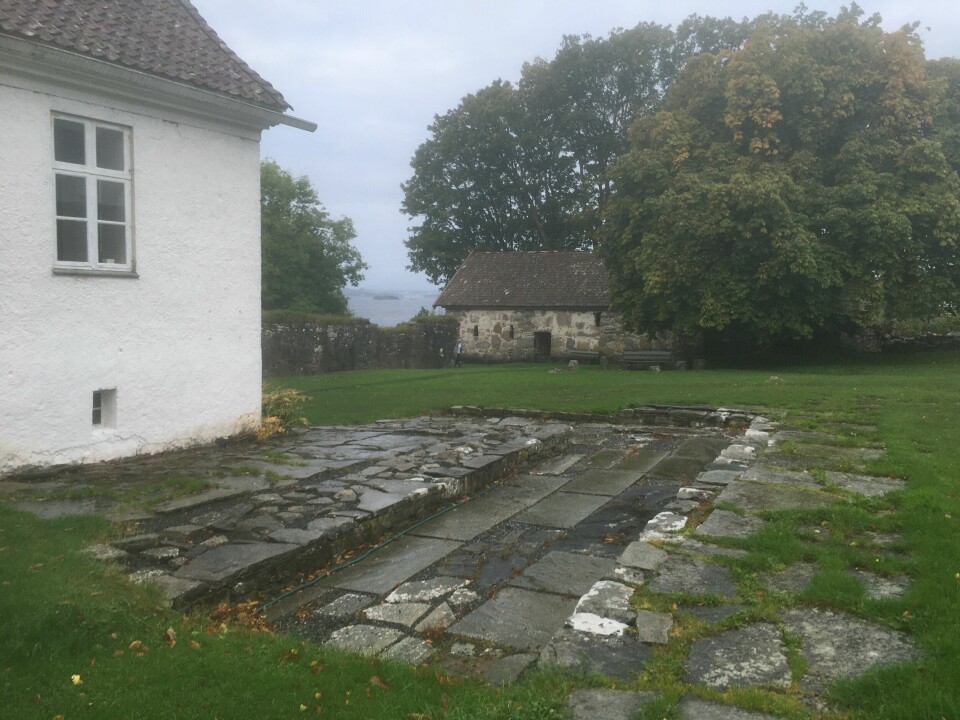 Halsnøy kloster i dag: kulturminne forvaltet av Sunnhordlandmuseum.