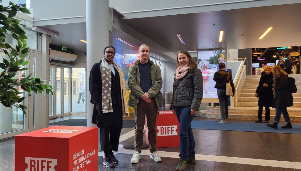 Gulluglejuryen: Salwa Suliman, Trond Holmen Erlien og Dorine Kleinegris fra UiB. Gulluglejuryen: Salwa Suliman, Trond Holmen Erlien og Dorine Kleinegris fra UiB.