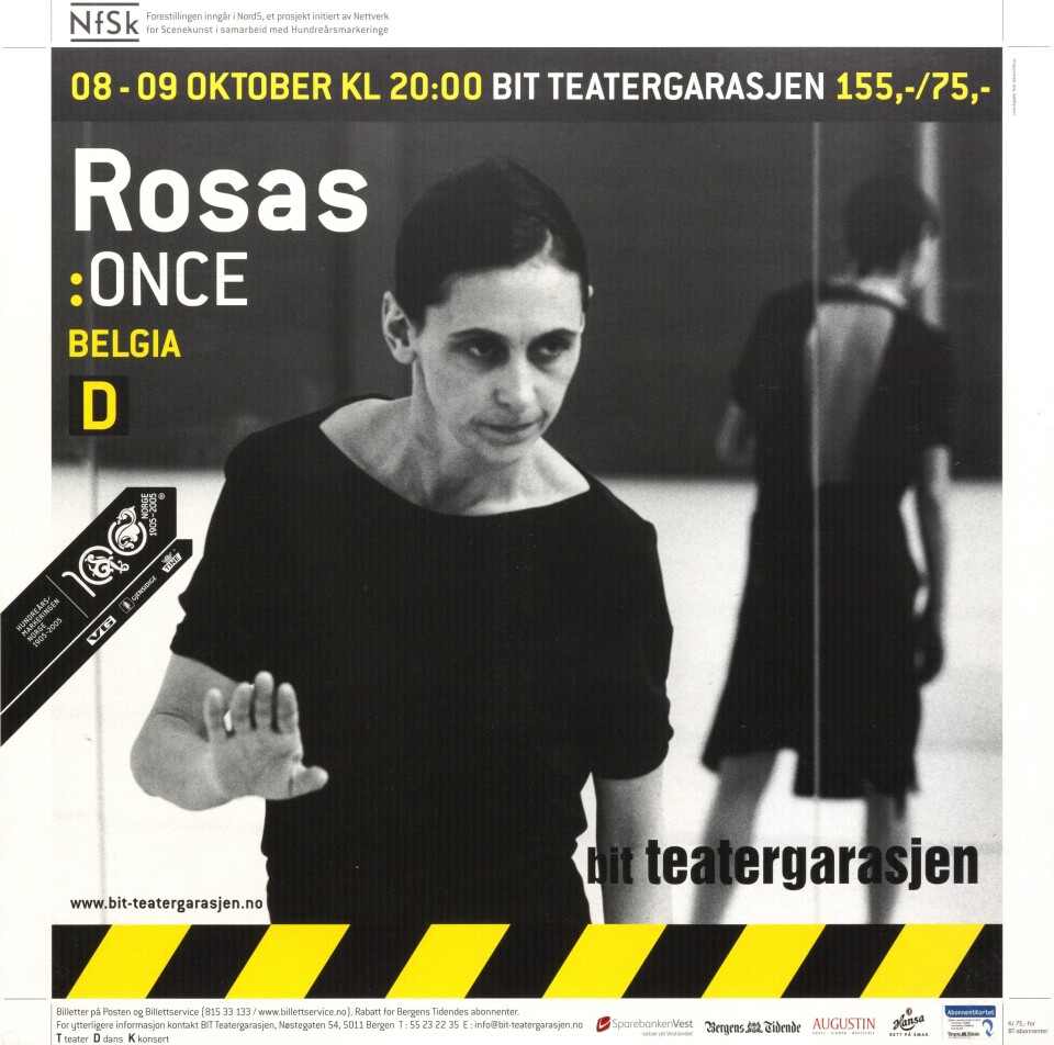 Frå den kjente oppsettingen «Rosas», 2005.