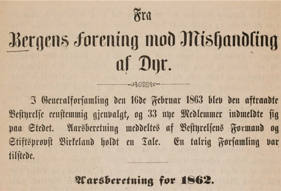 Da bergenserne ble dyrevernere – og slo et slag for fisken