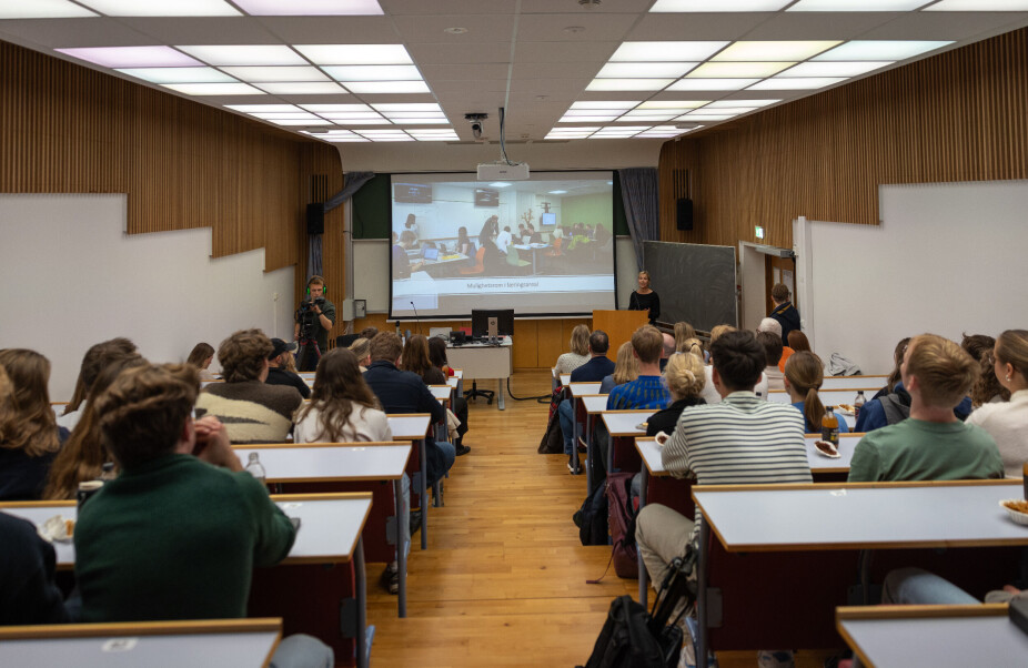 Kanskje verdens beste lyssetting er på UiB