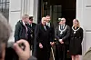 2021: Kong Harald V deltok i feiringen av Universitetet i Bergens 75-årsjubileum i 2021. Han deltok blant annet på festmarkeringen i Universitetsaulaen. Her sammen med rektor Margareth Hagen og daværende ordfører i Bergen, Rune Bakervik.