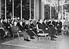 1961: Kong Olav og Kronprins Harald besøkte Bergen i september i 1961. De deltok blant annet på åpningen av det nye Universitetsbiblioteket i Bergen.